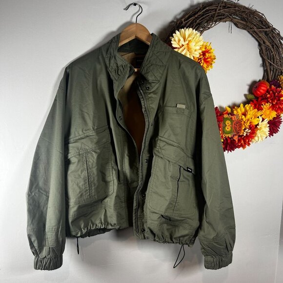 Prana Jackets & Blazers - Prana Palisades Ripstop Womens Jacket MEDIUM in Rye Green UPF 50+